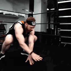 Leg Day Exercises Sheamus GIF