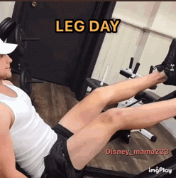 Leg Day Legs Workout For Strength GIF