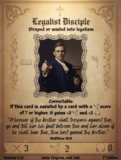 Legalist Disciple Card GIF