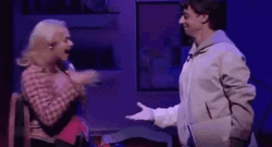 Legally Blonde Christian Borle Hand Shake GIF