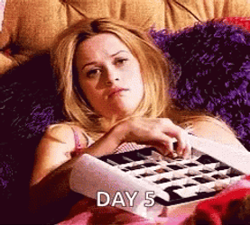 Legally Blonde Reese Witherspoon Day Five GIF