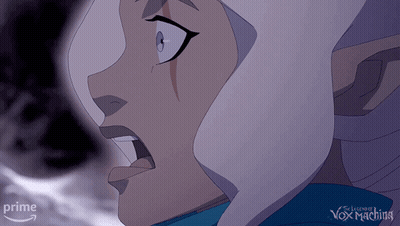 Legend Of Vox Machina Woman With White Hair GIF