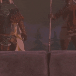 Legend Of Zelda Tears Of The Kingdom On The Clif GIF