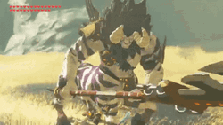 Legend Of Zelda Tears Of The Kingdom Silber Lynel GIF