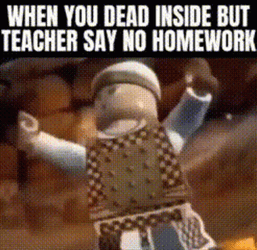 Leggo Dancing With No Homework GIF