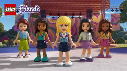 Lego And Friends Floss Dance GIF