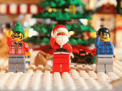 Lego Bad Santa GIF