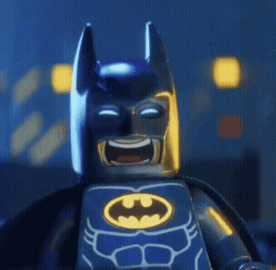 Lego Batman Laughing GIF