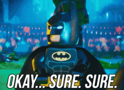 Lego Batman Okay Sure GIF