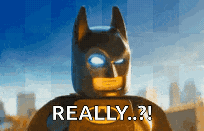Lego Batman Saying Really GIF