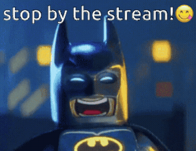 Lego Batman Saying Stop GIF