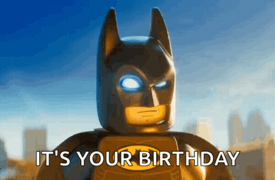 Lego Batman Says Its Your Birthday GIF