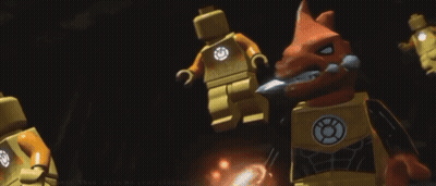 Lego Character Saying Give Me Your Clothes GIF