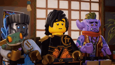 Lego Characters With Letter T GIF