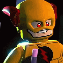 Lego DC Superhero Reverse Flash Drinking GIF