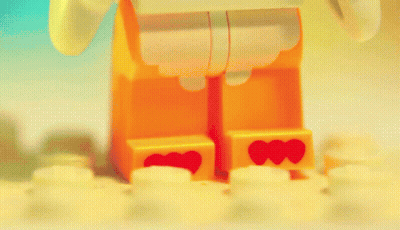 Lego Figure In Chicken Costume GIF