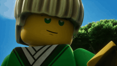 Lego Figure Serious Close Up GIF
