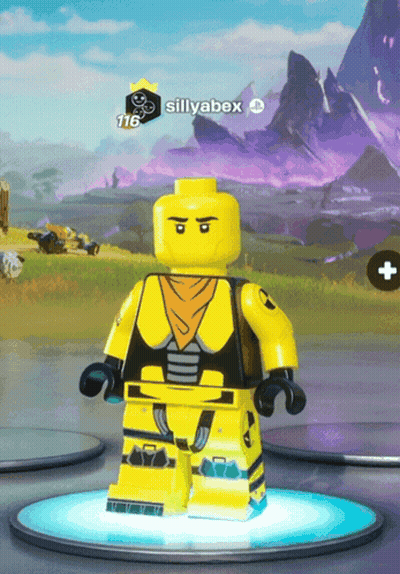 Lego Figure With Sillyabox GIF