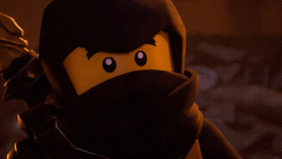 Lego Figure With Sword GIF