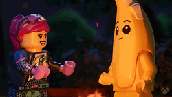 Lego Game High Five GIF