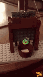 Lego Guillotine  GIF