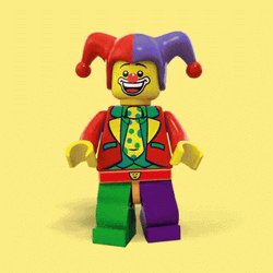 Lego Joker Laughing Out Loud GIF