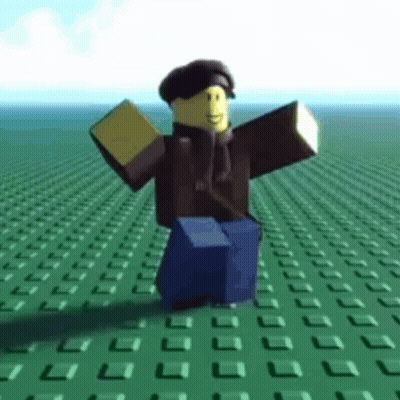 Lego Man Dancing In Video Game GIF