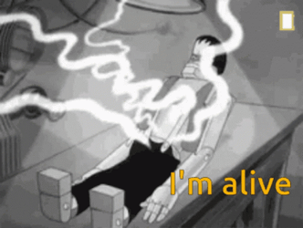 Lego  Man Electrocuted Im Alive GIF