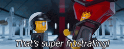 Lego Movie Everything Is Awesome Frustrating GIF