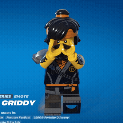 Lego Ninjago Griddy Character