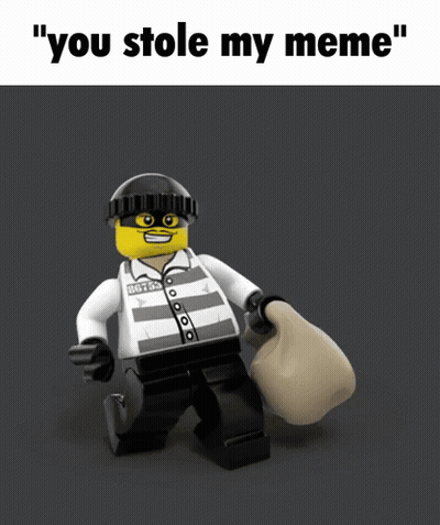 Lego Prisoner You Stole My Meme GIF