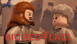 Lego Red Flag GIF
