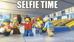 Lego Selfie Time GIF