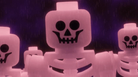 Lego Skeleton Glow In The Dark Meme GIF