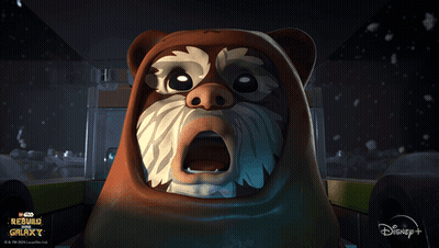 Lego Star Wars Character Screaming GIF