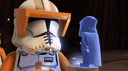 Lego Star Wars Clone Troopers GIF