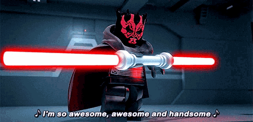 Lego Star Wars Darth Maul GIF