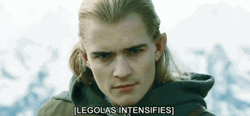 Legolas Intensifies Looking GIF