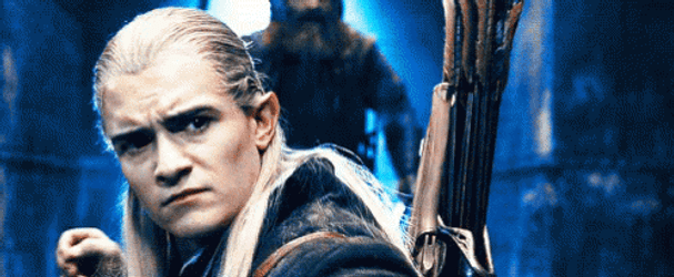 Legolas Loading Bow GIF