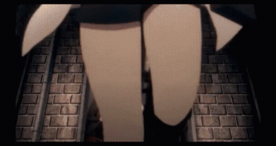 Legs On Brick Floor Video Game GIF