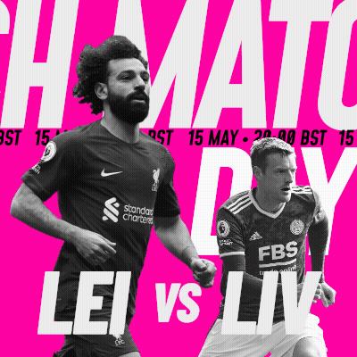 Lei Vs Liv Poster With Two Soccer Players GIF