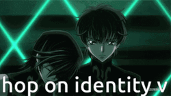 Lelouch Hop On Identity V  GIF