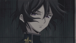 Lelouch Lamperouge Blown Away Hair  GIF
