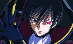 Lelouch Lamperouge Wearing Gloves GIF