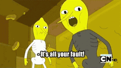Lemongrab All Your Fault GIF