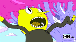 Lemongrab Arm Wave GIF