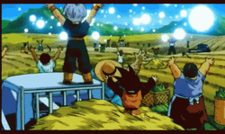 Lending Energy For Spirit Bomb GIF