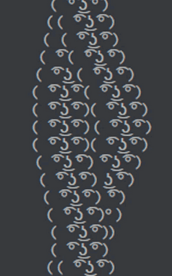 Lenny Face DNA GIF