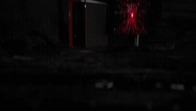 Lenovo ThinkStation P8 Computer With Monitor And Keyboard GIF
