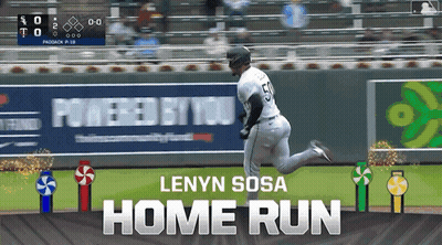 Lenyn Sosa Running Towards Home Plate GIF